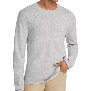 Vince NWOT Cashmere Crewneck Sweater Heather Gray L